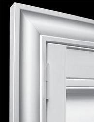 Alta Window Fashions Deluxe Trim Frame Eclipse Shutters