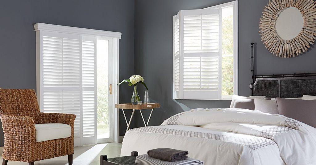 Graber Composite Shutters Bedroom