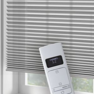 Graber Pleated Shades Motorized Lift