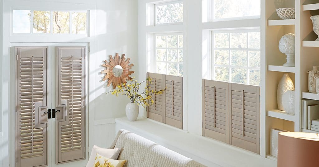 Graber Wood Shutters French Doors and Cafe Shutters