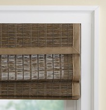 Edge Bindings Natural Woven Shades