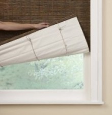 Fixed Liner Natural Woven Shades