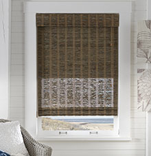 Natural Woven Shades - Tandem Shade